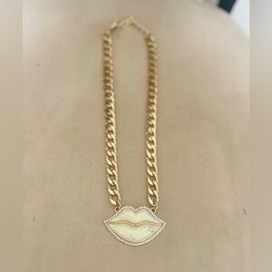 Kiss Lip 💋 Necklace